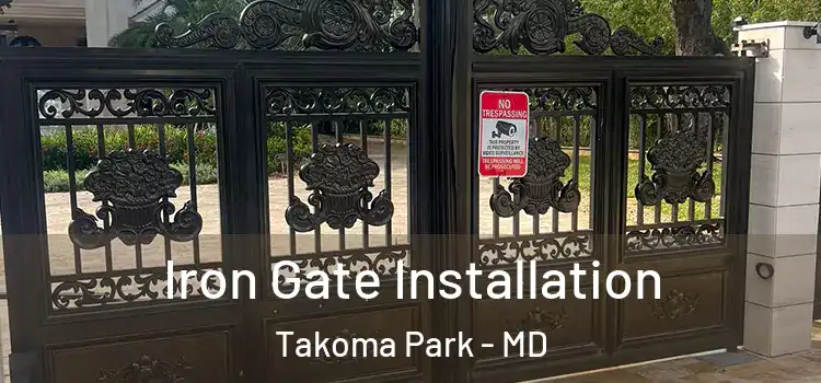 Iron Gate Installation Takoma Park - MD